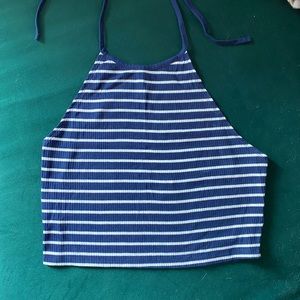Stripe Halter Top - size 12